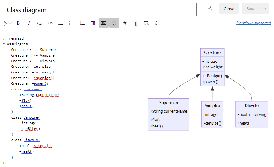 Markdown syntax for files, widgets, wikis - Azure DevOps