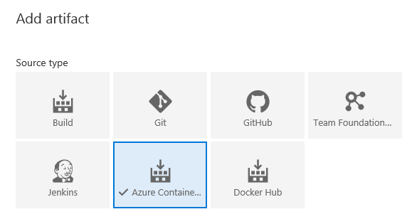 Azure Container Registry as a source