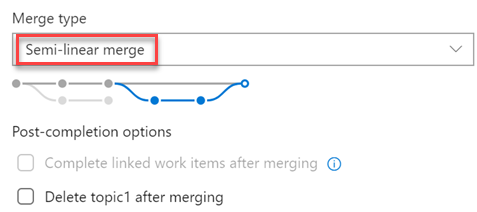 New merge types for completing pull requests.