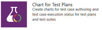 Screenshot of Chart for test plans widget.