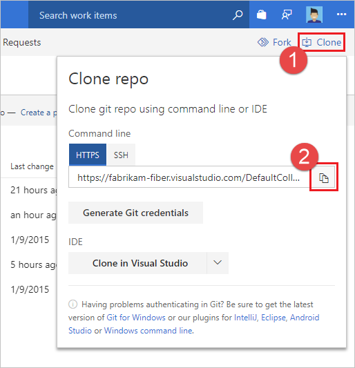 Get started with Git and Visual Studio - Azure Repos | Microsoft Learn