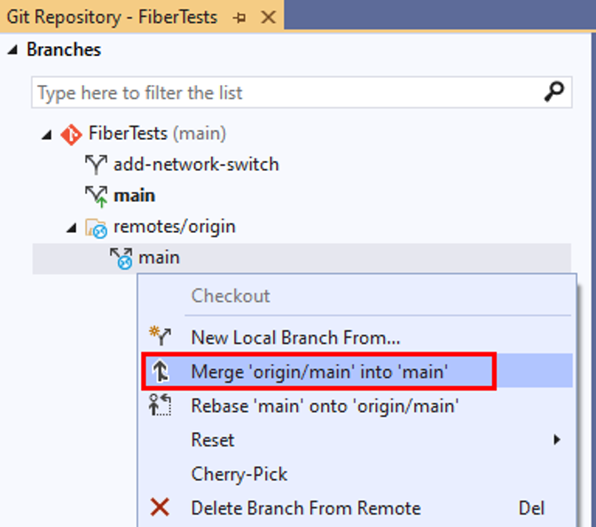 Pull changes to your local Git repo - Azure Repos | Microsoft Learn