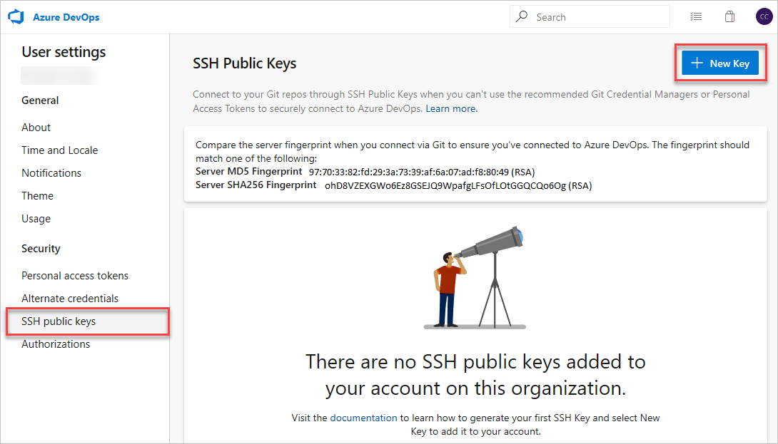 Use Ssh Key Authentication - Azure Repos | Microsoft Learn