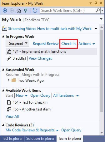 Write new code for a user story - Azure Repos | Microsoft Learn