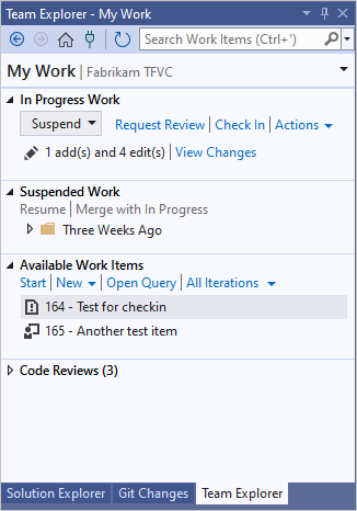 Develop code and manage pending changes - Azure Repos | Microsoft Learn