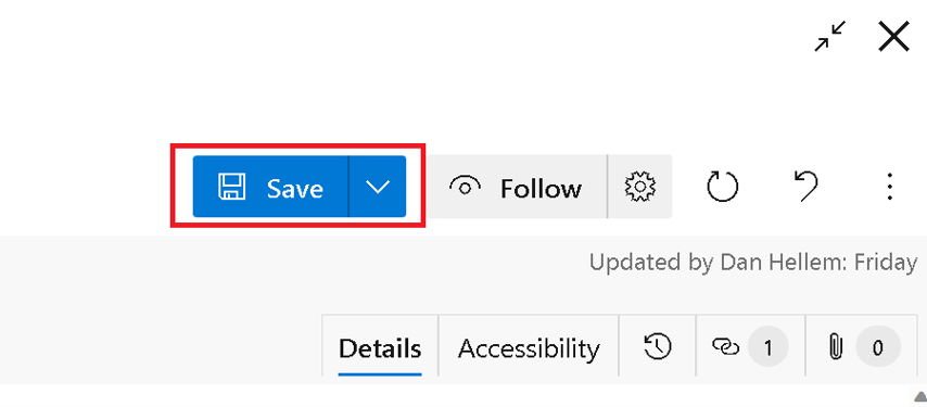 Image about sticky Save and Save and Close button