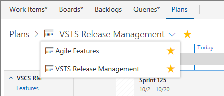 Updated Plans navigation