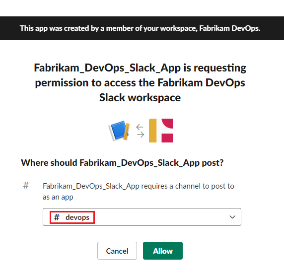 Create A Service Hook With Slack Azure Devops Microsoft Learn 3057