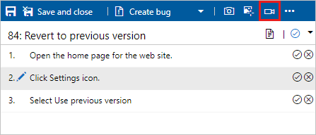 Create and Record a Web Test in Visual Studio Plugin - Progress