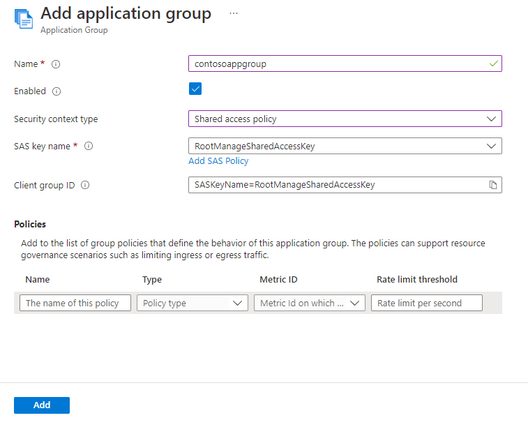 Govern Resources For Client Applications With Application Groups Azure Event Hubs Microsoft 3597