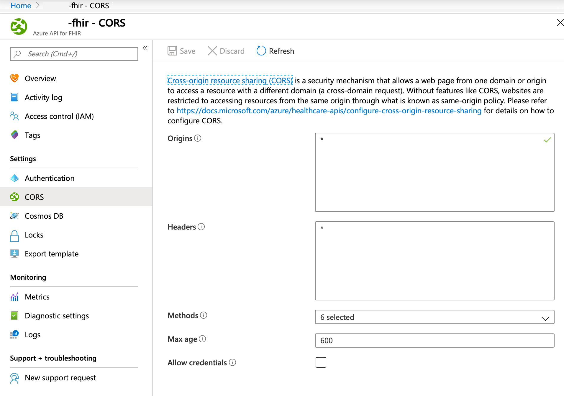 configure-cross-origin-resource-sharing-in-fhir-service-microsoft-learn