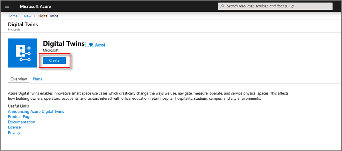 Create and confirm the deployment of the resource