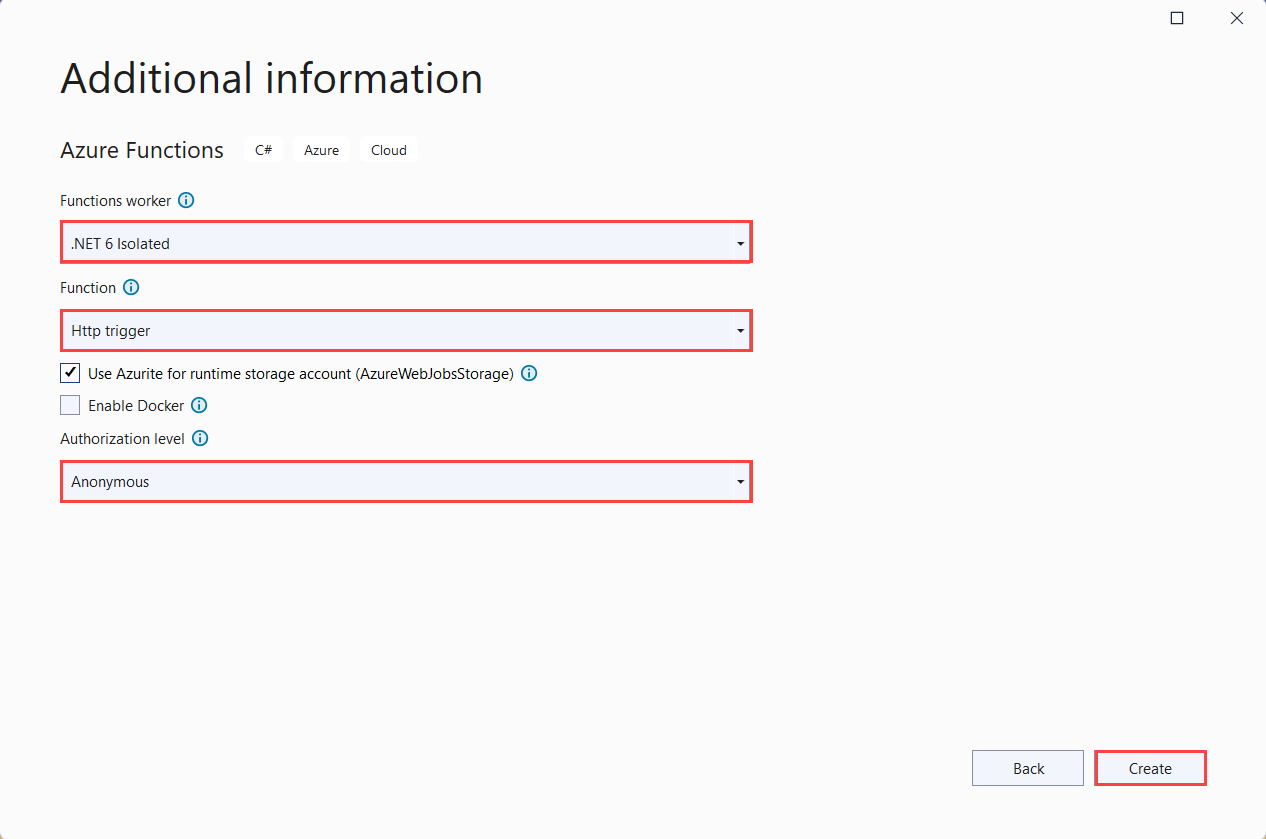 Develop Azure Functions using Visual Studio | Microsoft Learn