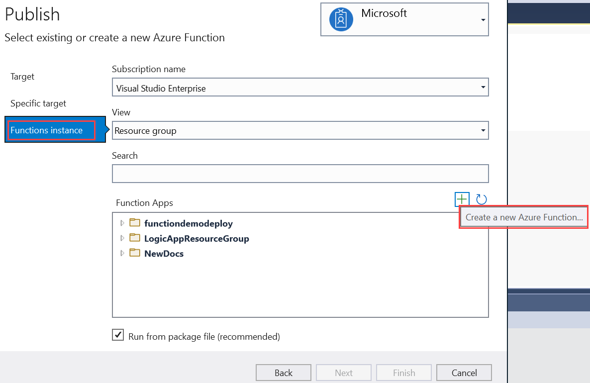 Develop Azure Functions using Visual Studio | Microsoft Learn