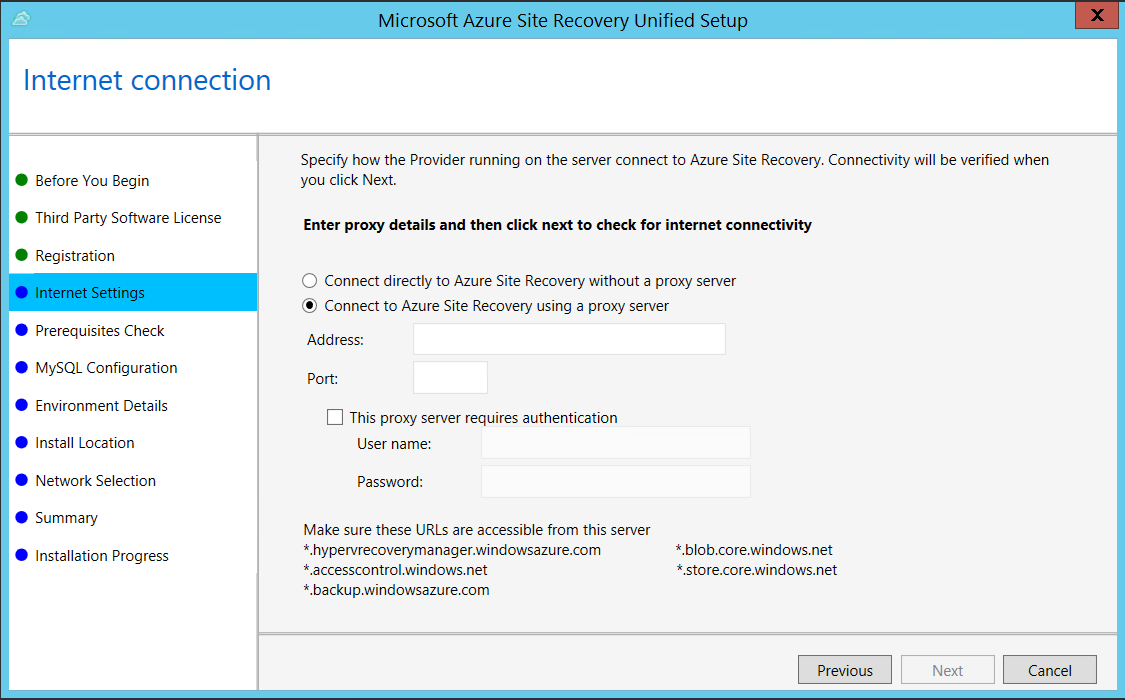 How to configure Azure Site Recovery for Hyper-V on-premise to Azure