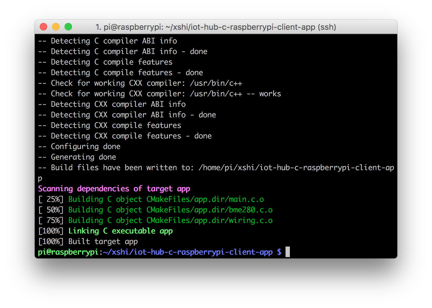 Connect Raspberry Pi to Azure IoT Hub using C | Microsoft Learn