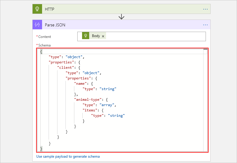 Json Request Body Sample