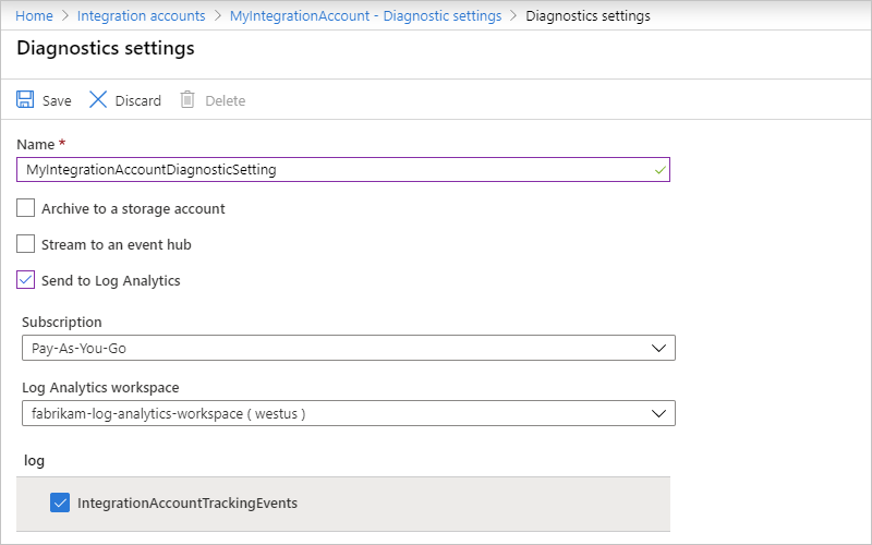 Set up Azure Monitor logs to collect diagnostic data