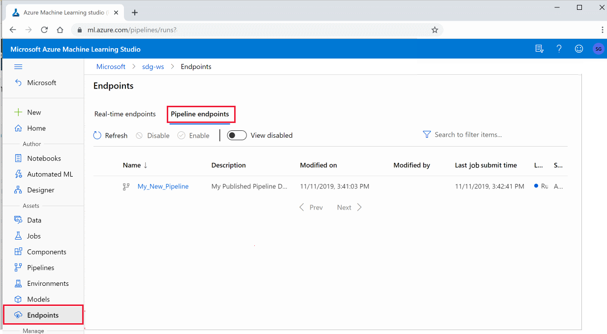 azure data studio hide results