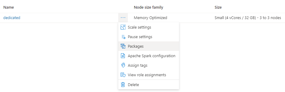 install mlflow packages in Azure Synapse Analytics