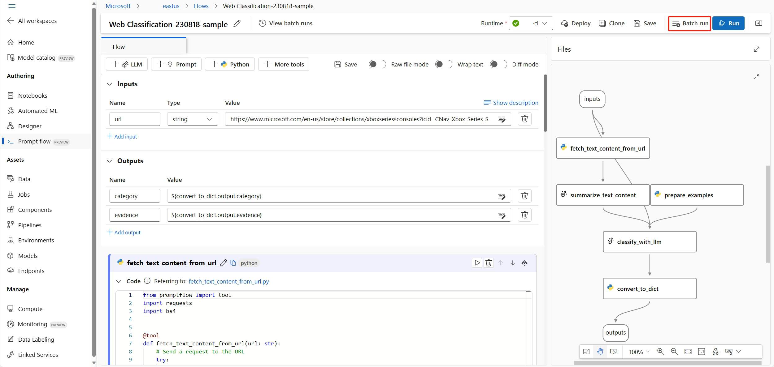 Prompt Flow In Azure Ai Studio - Image to u
