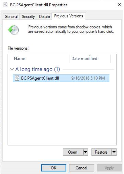 Restore a file from a snapshot using a client with Azure NetApp Files ...