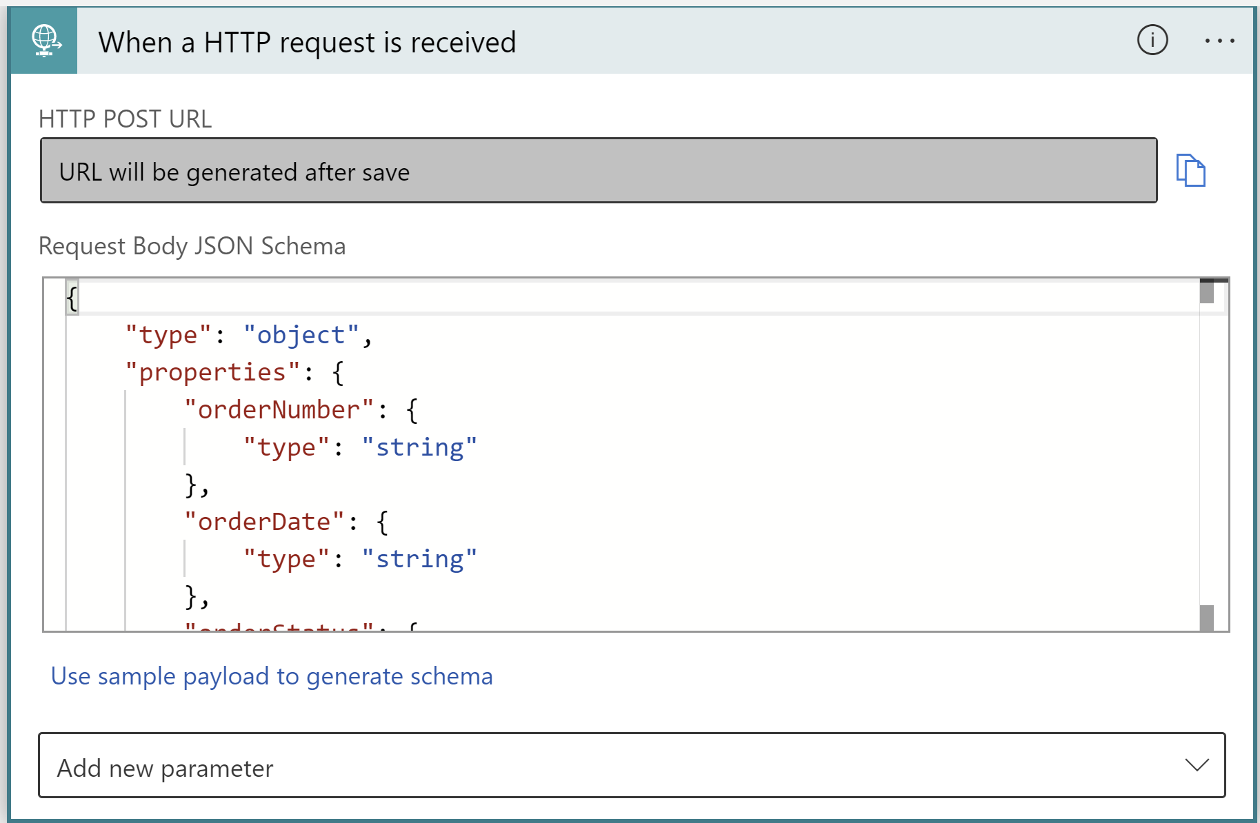 Screenshot showing sample payload is generated.