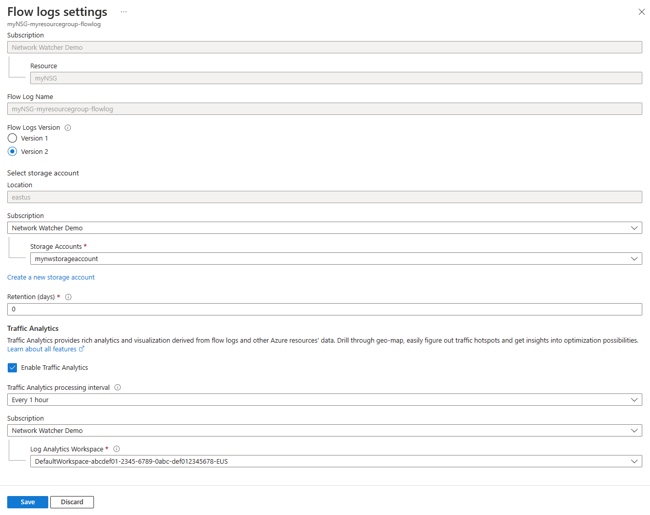 Nsg Flow Log , Manage NSG flow logs – AJJBS