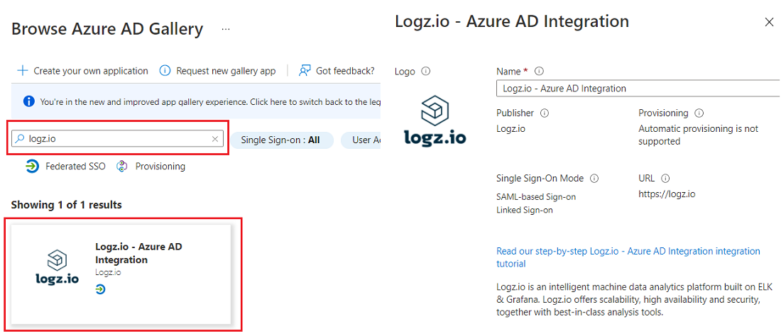 Browse Azure Active Directory gallery.