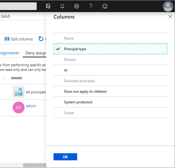 how to create deny assignment in azure