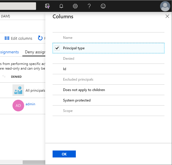 create deny assignment azure