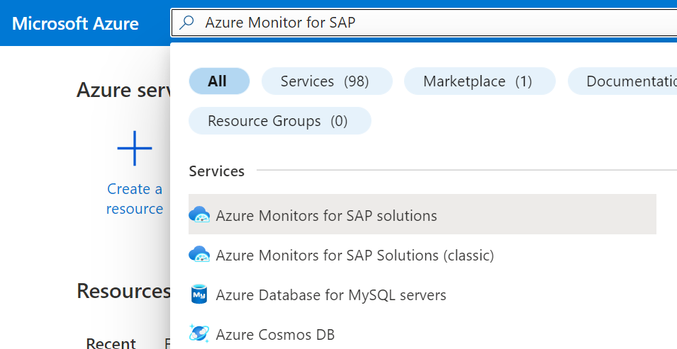 Diagram that shows Azure Monitor for SAP solutions Quick Start.