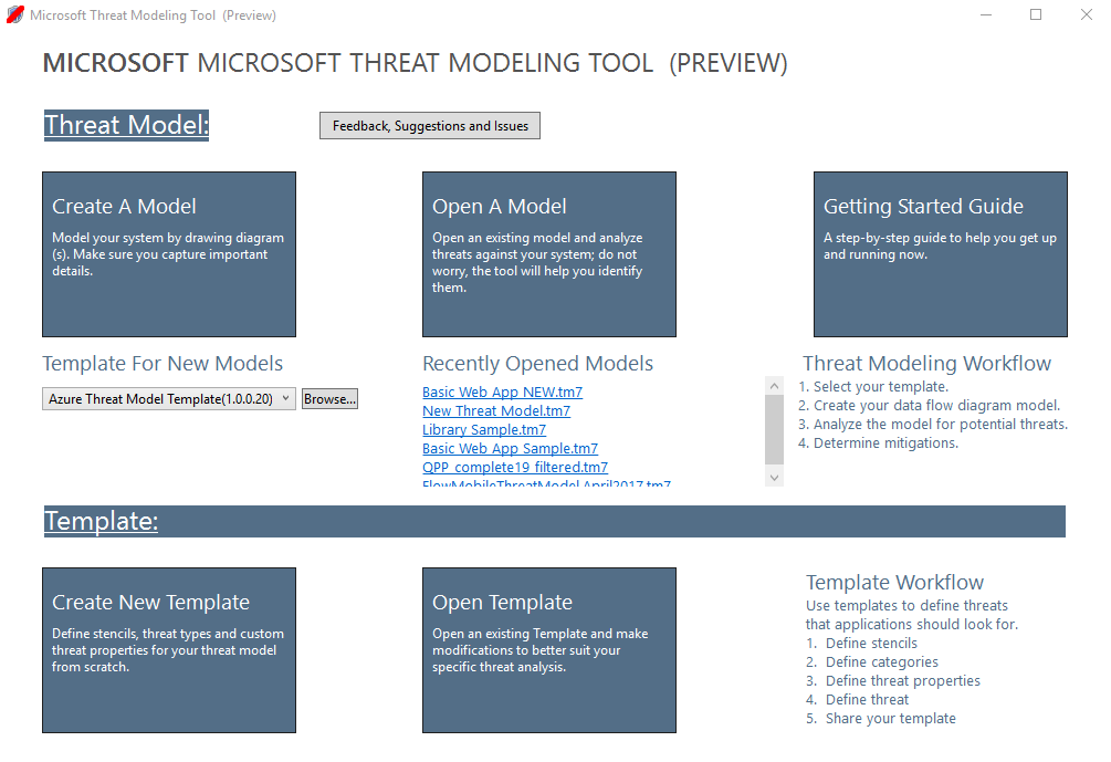 Microsoft Threat Modeling Tool feature overview - Azure