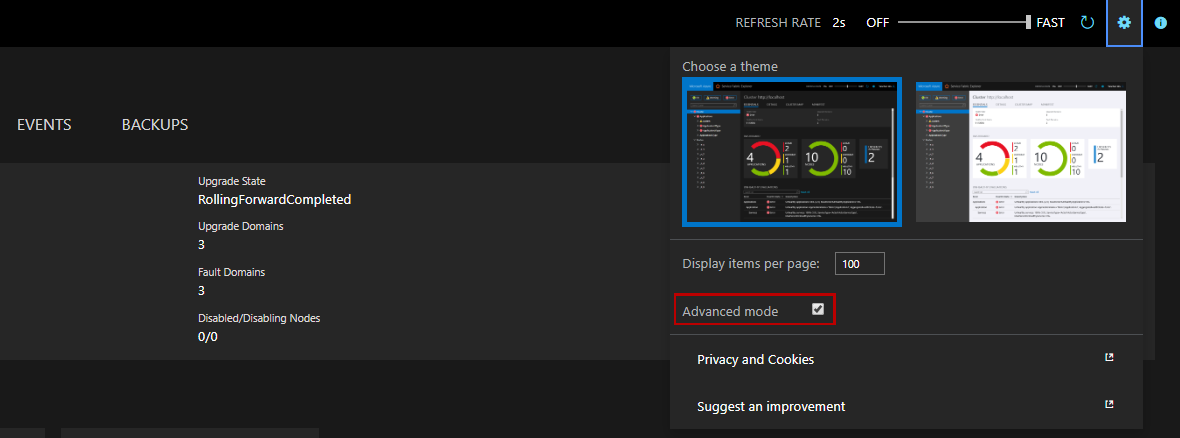 Visualizing your cluster using Azure Service Fabric Explorer - Azure  Service Fabric | Microsoft Learn