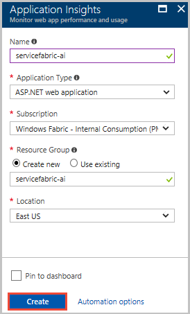 AI resource attributes