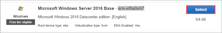 EC2 instance selection