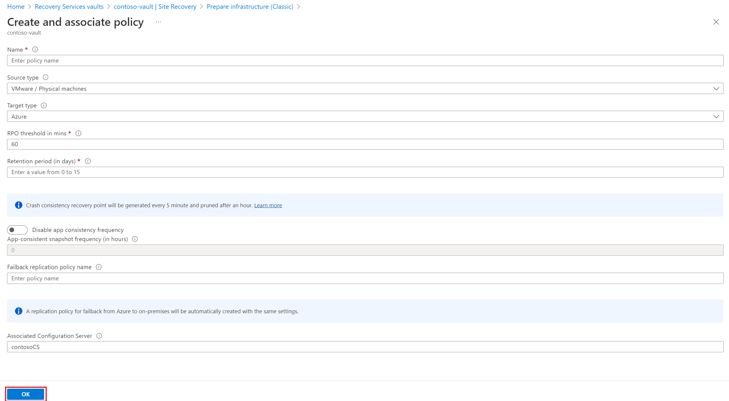 Set up disaster recovery of physical on-premises servers with Azure Site  Recovery - Azure Site Recovery