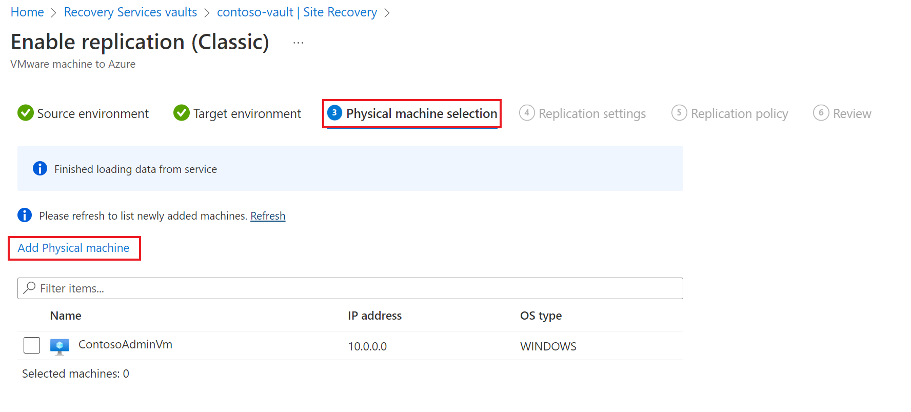 Manter endereços IP após o failover da VM do Azure com o Azure Site Recovery  - Azure Site Recovery