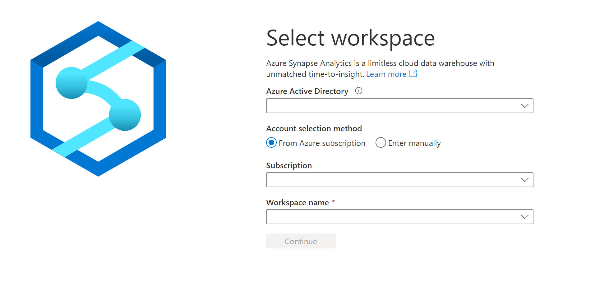 Quickstart: Get started - create a Synapse workspace - Azure Synapse  Analytics | Microsoft Learn