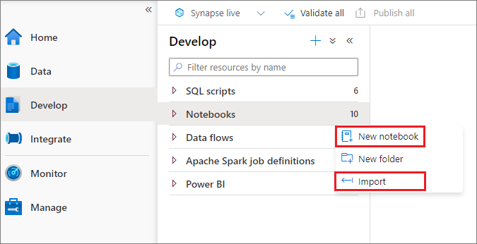 How To Use Synapse Notebooks - Azure Synapse Analytics | Microsoft Learn