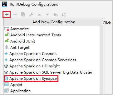 The Submit Spark Application to HDInsight command 2