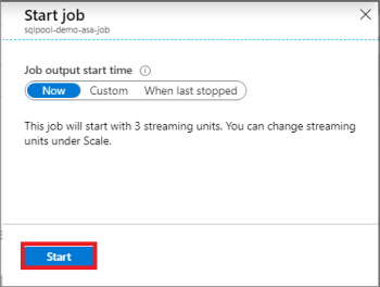 High throughput stream ingestion to Azure Synapse - Azure