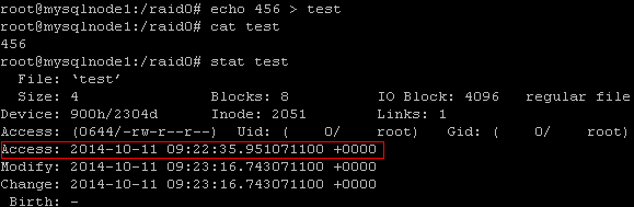 Code after access modification