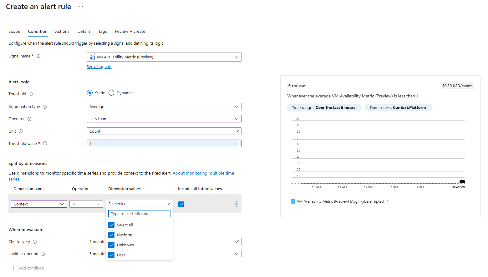 Project flash use azure monitor to monitor azure virtual machine