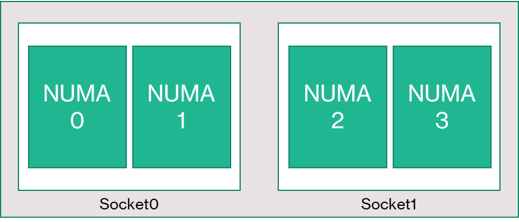 Topology of the HBv3-series VM