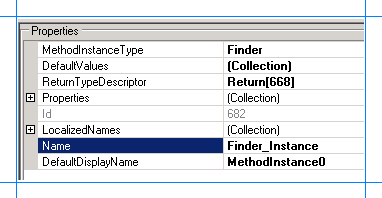 Specify a name for the Finder method instance