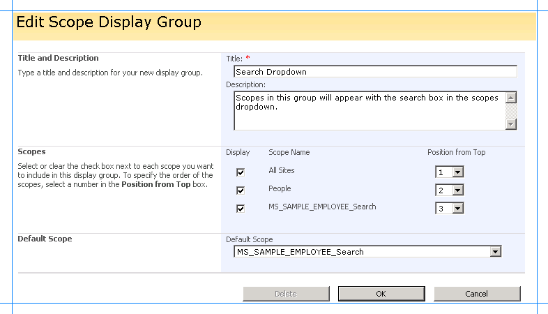 31_Edit_Scope_Display_Group Edit Scope Display Group page