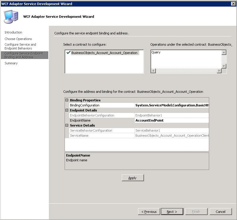 467d3e18-027d-4218-9d72-0740c1f559e3 Configure Service Endpoint Binding and Address