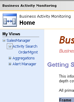 Image that shows where to select an activity on which to build the query.