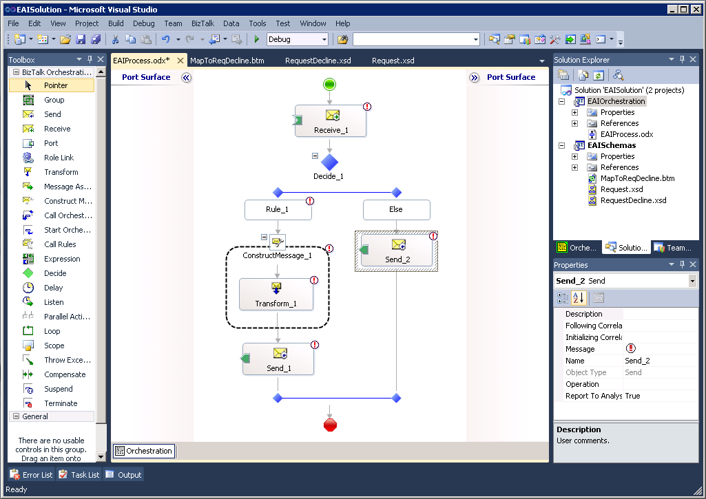 EAI process